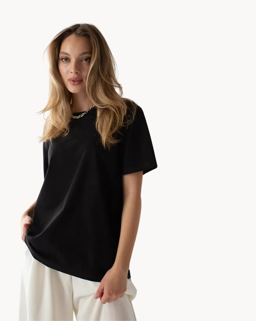 Helen | T-shirt en coton pour un look classique